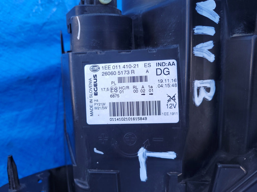 Frontscheinwerfer Opel Vivaro B 260605173R Links Scheinwerfer Headlight SCH5874088750fq