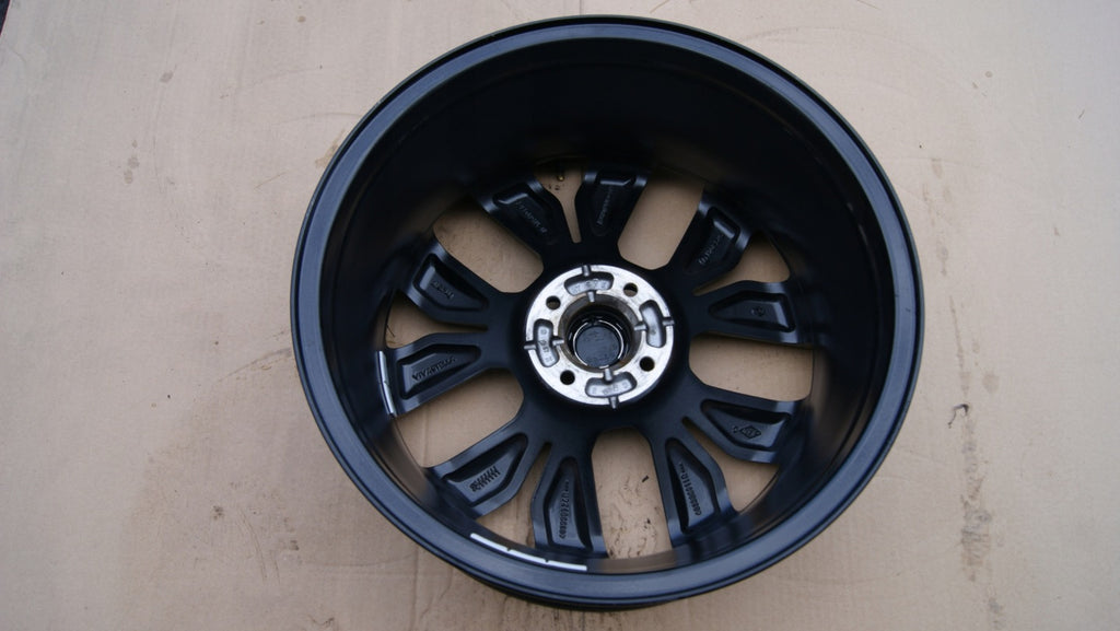 1x Alufelge 17 Zoll 7.0" 4x100 37ET Glanz Graphit 403008911R Mg Captur Clio FEL7528061333or