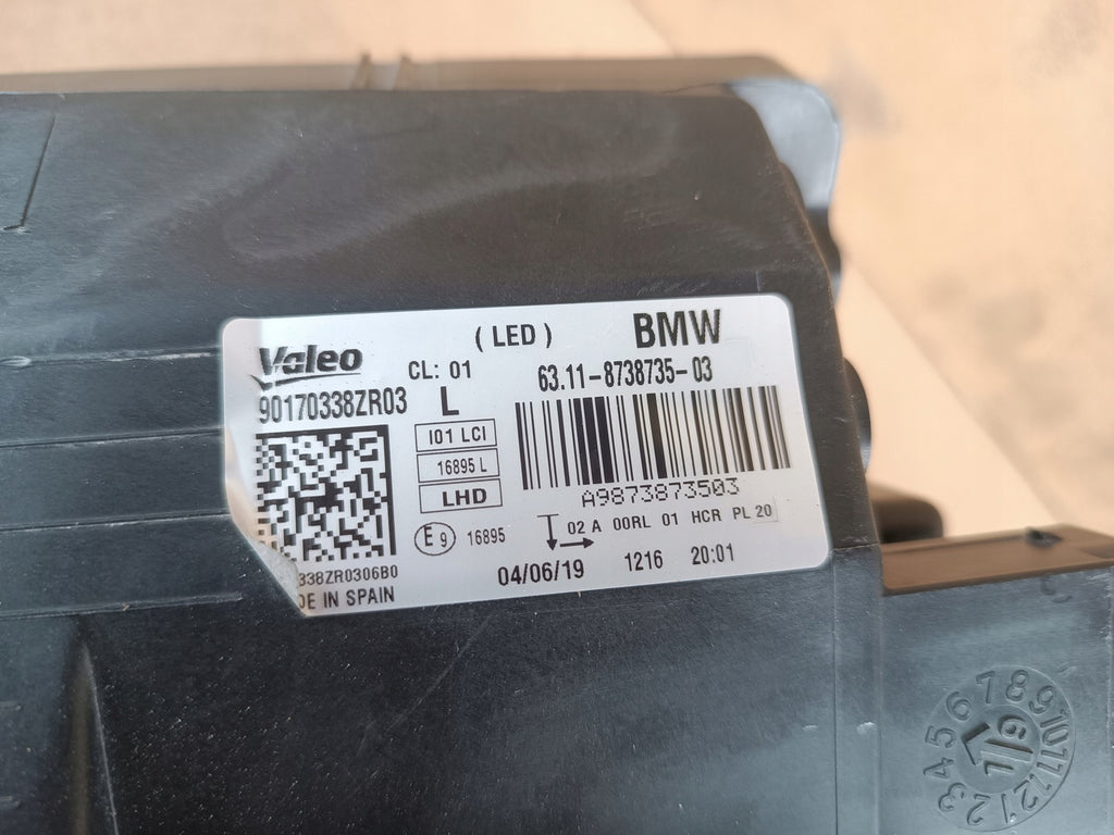 Frontscheinwerfer BMW I3 8738735 Full LED Links Scheinwerfer Headlight SCH2832608557de