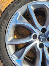 Laden Sie das Bild in den Galerie-Viewer, 1x Alufelge 18 Zoll 7.5" 4x108 29ET Matt Silber 9688904377 Citroën Ds4 Rim Wheel FEL1421040417tk