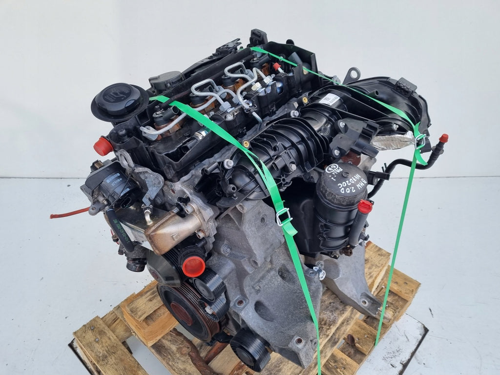 Motor BMW X1 E84 N47D20C 2.0 180TKm 2009 Diesel Engine Unkomplett
