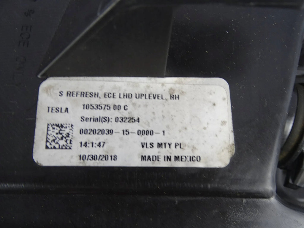 Frontscheinwerfer Tesla S 105357500 LED Rechts Scheinwerfer Headlight