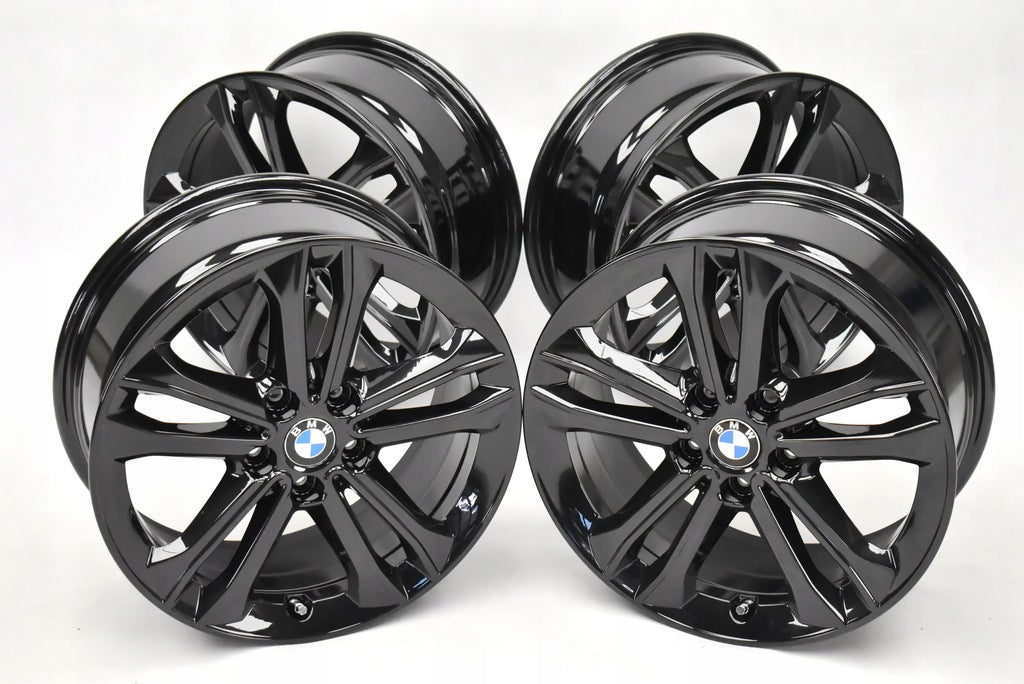 4x Alufelge 17 Zoll 7.5" 5x112 54ET Glanz Grau 6856087 BMW 1 F21 F20 Mg FEL2549662539yw