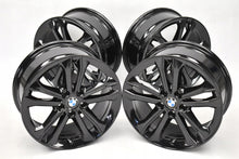 Load image into Gallery viewer, 4x Alufelge 17 Zoll 7.5" 5x112 54ET Glanz Grau 6856087 BMW 1 F21 F20 Mg FEL2549662539yw