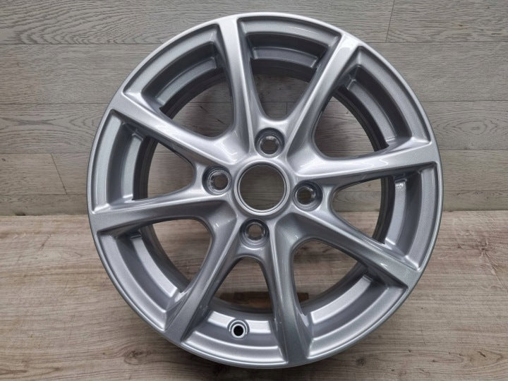 1x Alufelge 15 Zoll H1BJ1007J1A Ford Fiesta Rim Wheel FEL4871101099uo