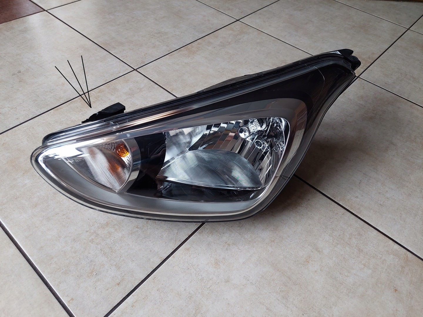 Frontscheinwerfer Hyundai I10 92101-B9000 LED Links Scheinwerfer Headlight SCH5886465117bg