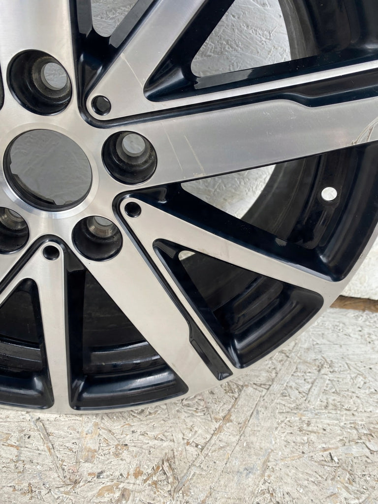 1x Alufelge 17 Zoll 7.0" 5x112 54ET Glanz Schwarz 6889638 Mini Rim Wheel