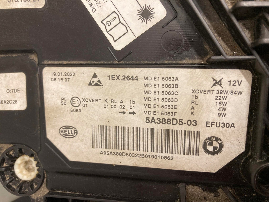 Frontscheinwerfer BMW 5 G31 G30 5A388D5-03 Links Scheinwerfer Headlight