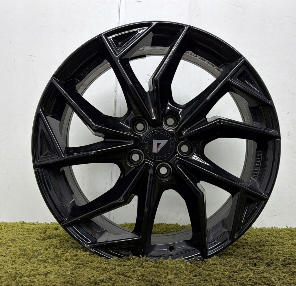 1x Alufelge 18 Zoll 7.5" 5x112 45ET Glanz Schwarz Audi I Rim Wheel FEL2577445274ga