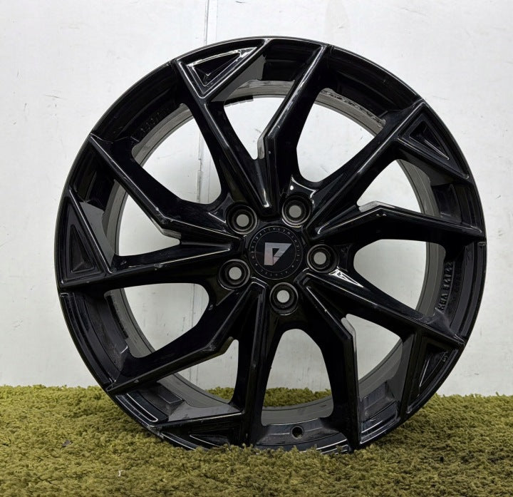 1x Alufelge 18 Zoll 7.5" 5x112 45ET Glanz Schwarz Audi I Rim Wheel FEL2577445274ga