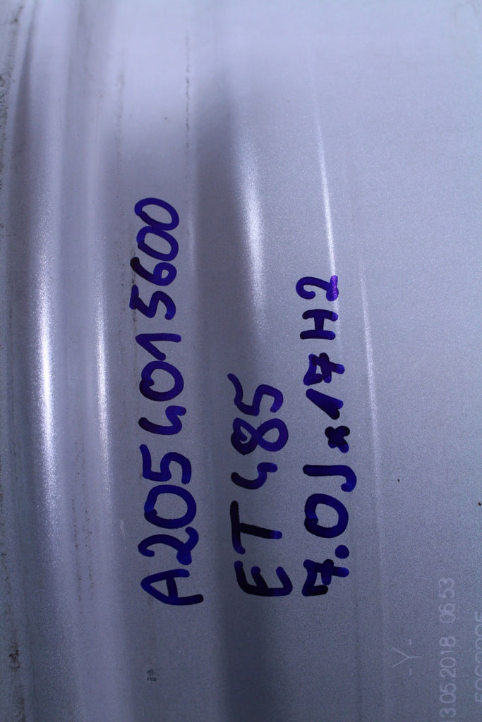 1x Alufelge 17 Zoll 7.0" 5x112 40ET Glanz Graphit A2054015600 Mercedes-Benz W205 FEL5112036499hm