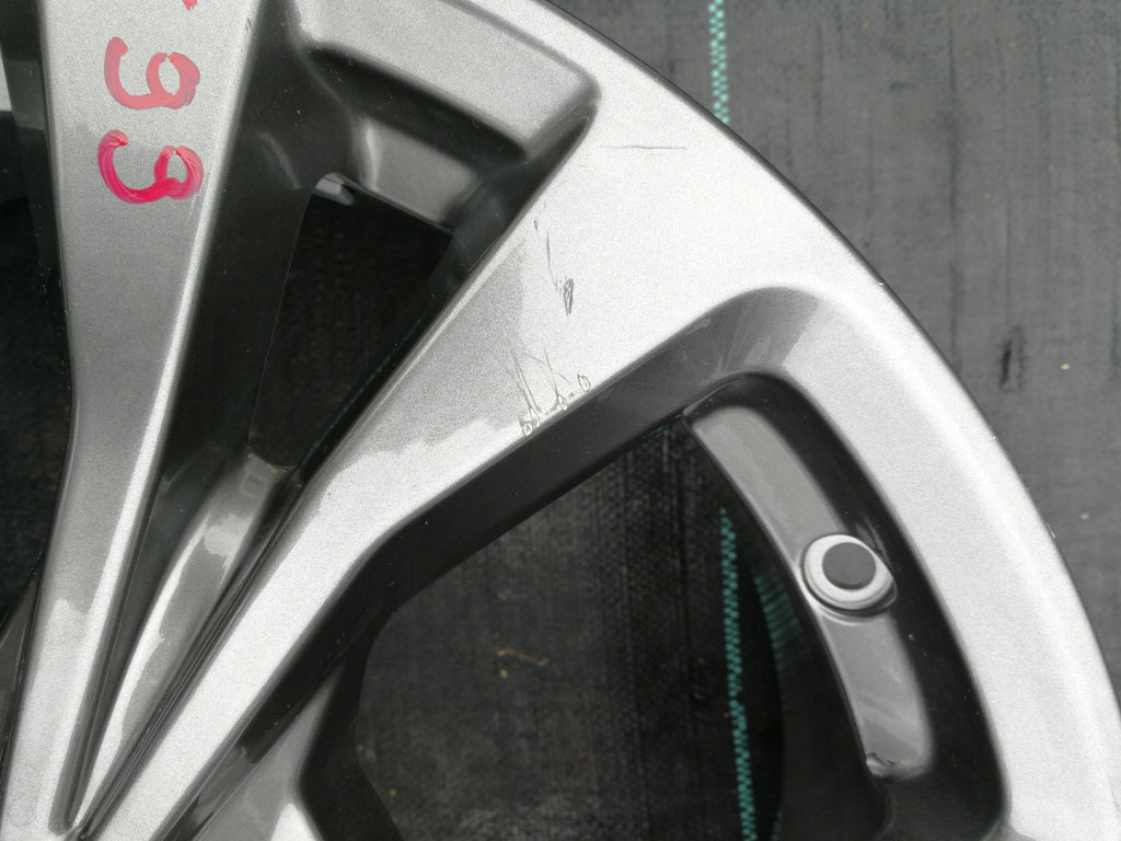 1x Alufelge 18 Zoll 7.5" 5x108 50ET Glanz Silber LV4C-N2B Ford Kuga Iii FEL8823478766ww