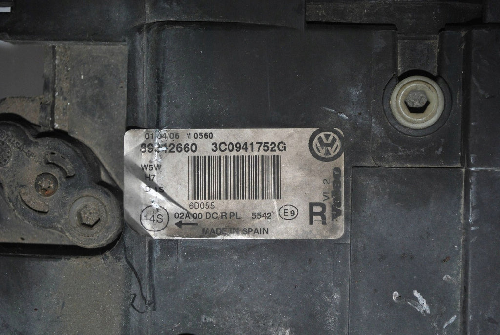 Frontscheinwerfer VW Passat 3C0941752G Xenon Rechts Scheinwerfer Headlight SCH6567414022ay