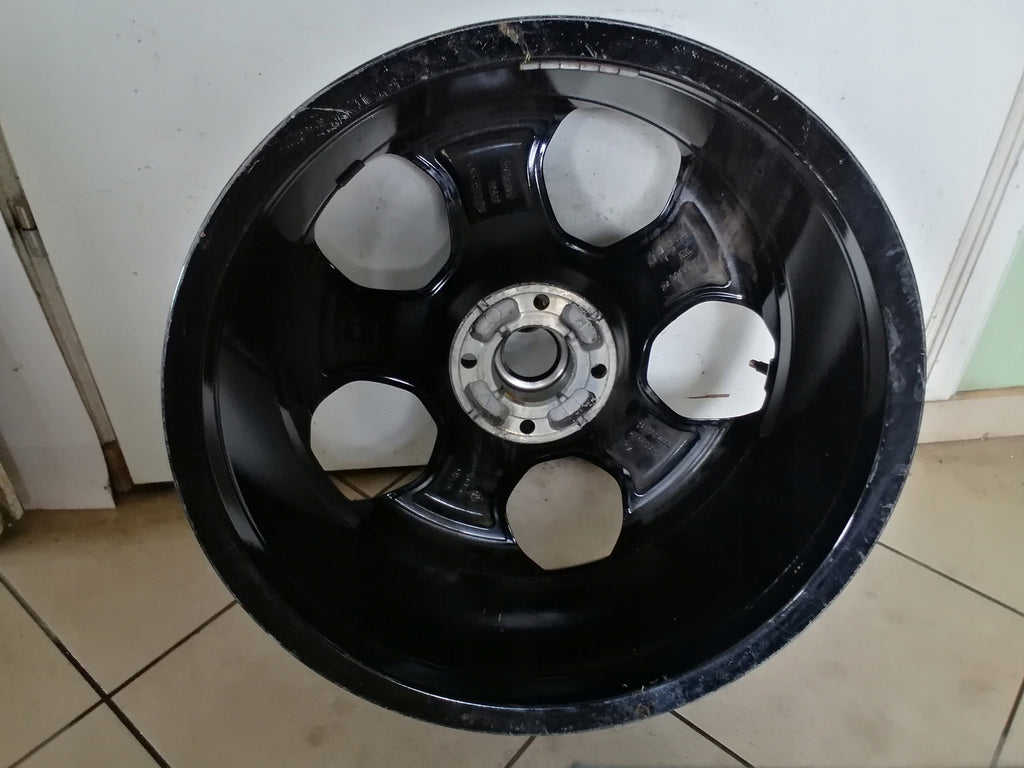 1x Alufelge 18 Zoll 7.0" 4x108 35ET Glanz Schwarz 9835097680 Opel Crossland