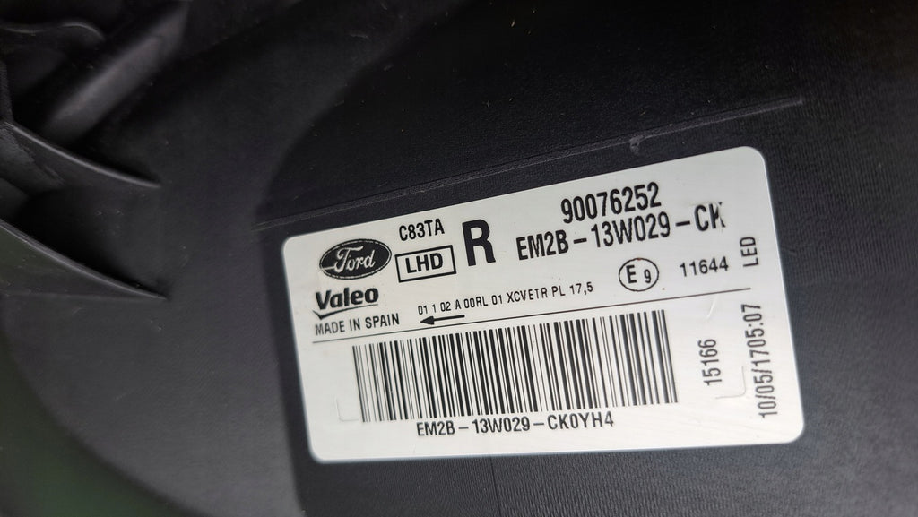 Frontscheinwerfer Ford S-Max EM2B-13W029-CK Full LED Rechts Headlight
