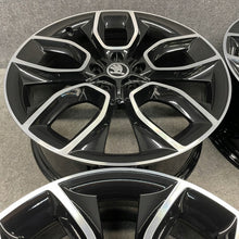Load image into Gallery viewer, 4x Alufelge 19 Zoll 8.0" 5x112 45ET Glanz Silber 57A601025C Skoda Kodiaq FEL7686764052xh