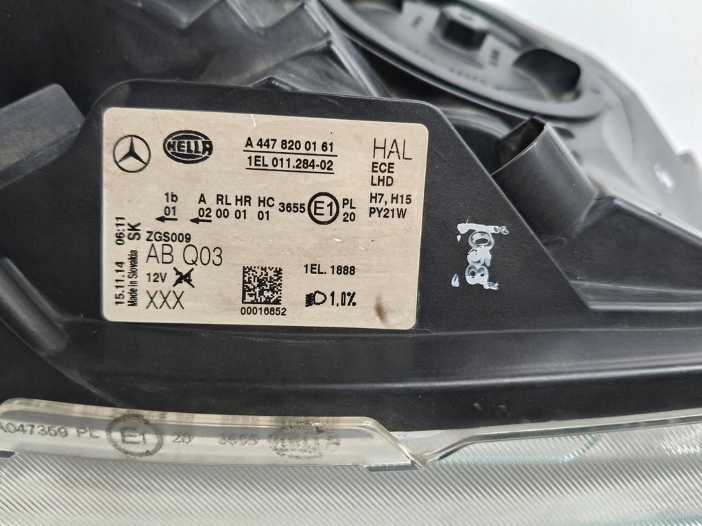 Frontscheinwerfer Mercedes-Benz Vito W447 A4478200161 Rechts Headlight SCH7896825925pe