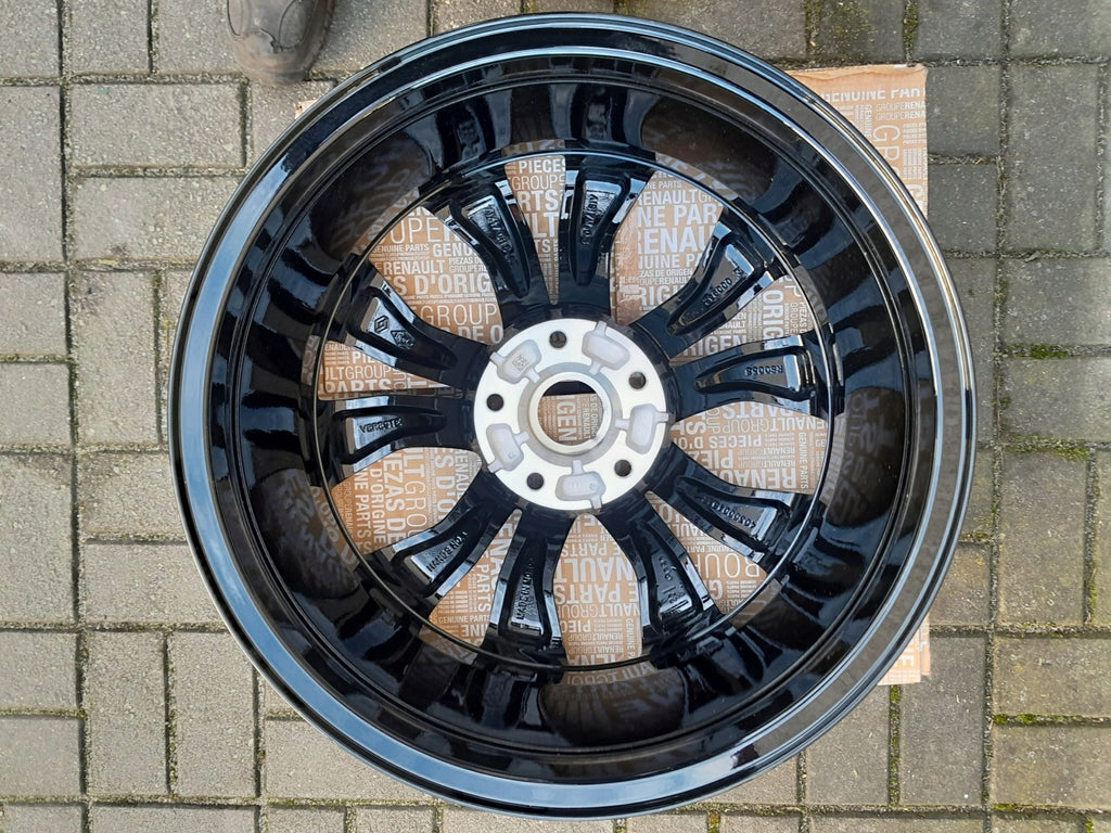 1x Alufelge 17 Zoll 7.0" 5x114.3 43ET Glanz Schwarz 403000483R Renault Rim Wheel FEL1532091511wr