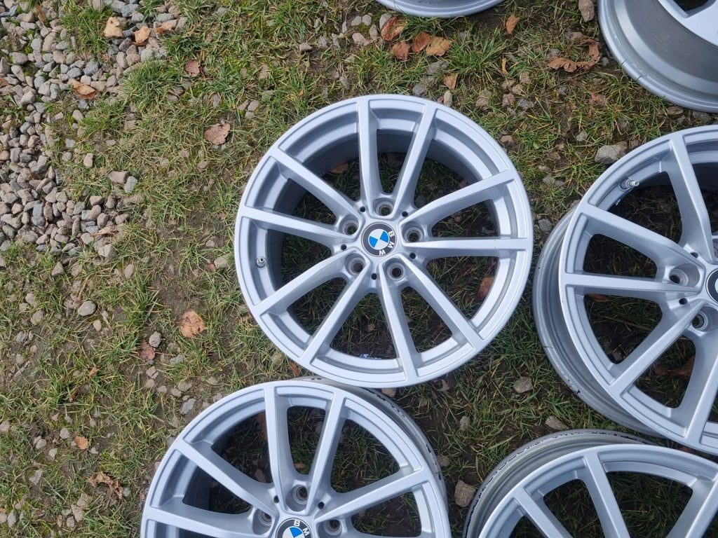4x Alufelge 17 Zoll 7.5" 5x112 30ET Glanz Silber 6883520 BMW G01 G02 Rim Wheel FEL5390766835ox
