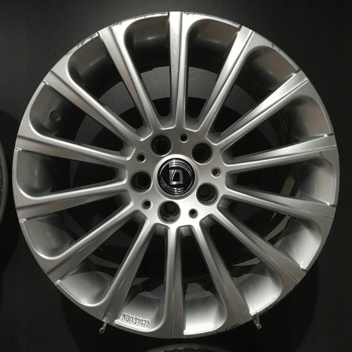 4x Alufelge 18 Zoll 8.0" 5x112 35ET Glanz Silber Mercedes-Benz W213 W212 FEL9538748194ii