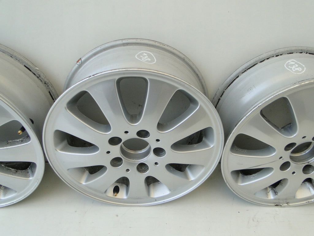 4x Alufelge 15 Zoll 6.0" 5x112 44ET Silber A1694010002 Mercedes-Benz Rim Wheel