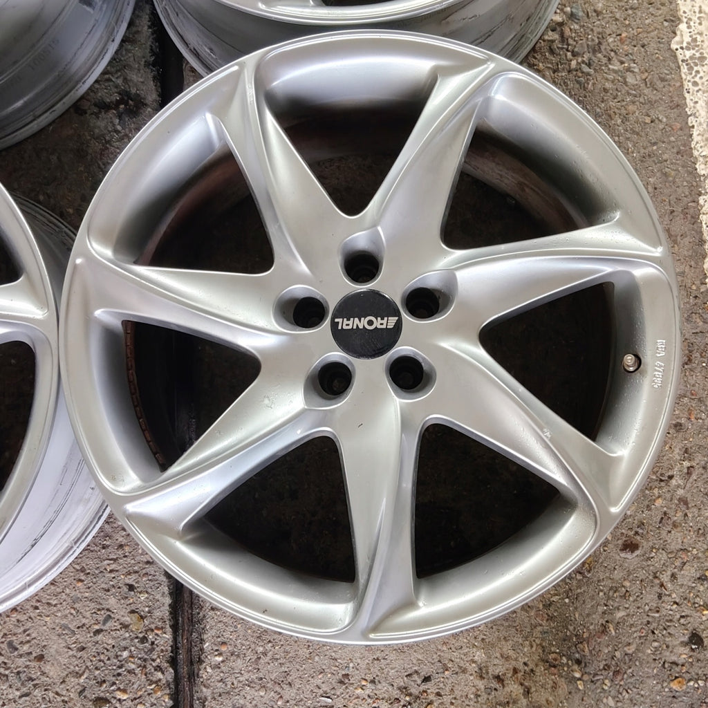 4x Alufelge 20 Zoll 8.5" 5x112 30ET Glanz Silber KBA47895 Audi I Rim Wheel FEL9098661770yt