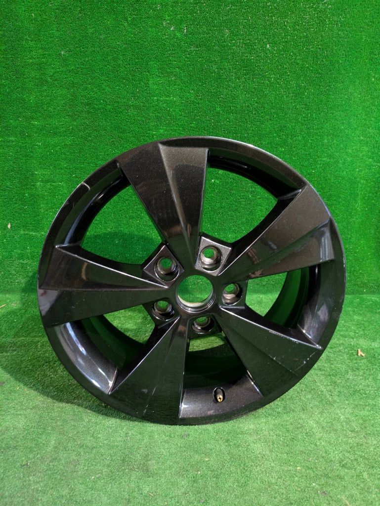 1x Alufelge 16 Zoll 6.5" 5x112 46ET Glanz Silber 5E0601025C Skoda Octavia Iii FEL8920069231ye