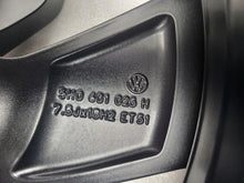 Load image into Gallery viewer, 1x Alufelge 18 Zoll 7.5" 5x112 51ET Glanz Schwarz 5H0601025H VW Golf Rim Wheel FEL4752145008is