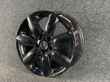 Load image into Gallery viewer, 1x Alufelge 17 Zoll 7.0" 5x112 47ET Glanz Schwarz 6856059 Mini Clubman F54 FEL8819493445dz