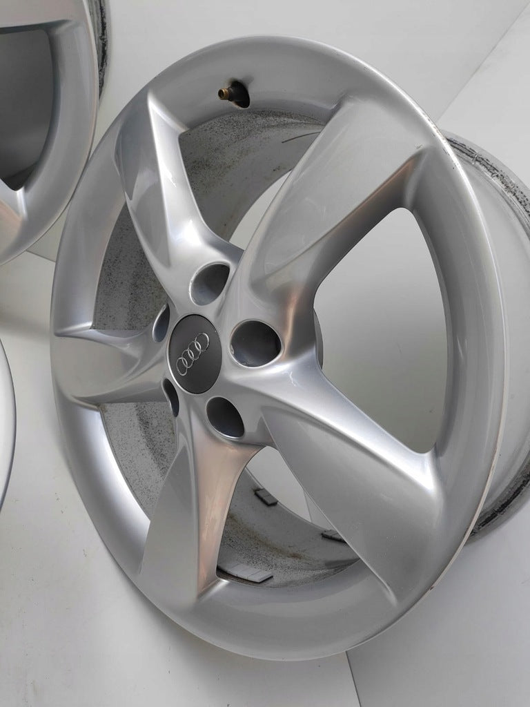 4x Alufelge 17 Zoll 7.5" 5x112 37ET Glanz Silber 4G0071497 Audi C7 Rim Wheel FEL8832895198gq