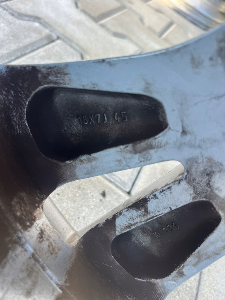 1x Alufelge 18 Zoll 7.0" 5x114.3 45ET 9965787080 Mazda Cx30 Cx-30 Rim Wheel FEL1853030786up