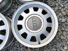 Load image into Gallery viewer, 4x Alufelge 15 Zoll 6.0" 5x112 45ET Matt Silber 8D0601025D Audi Rim Wheel FEL9713856212eg