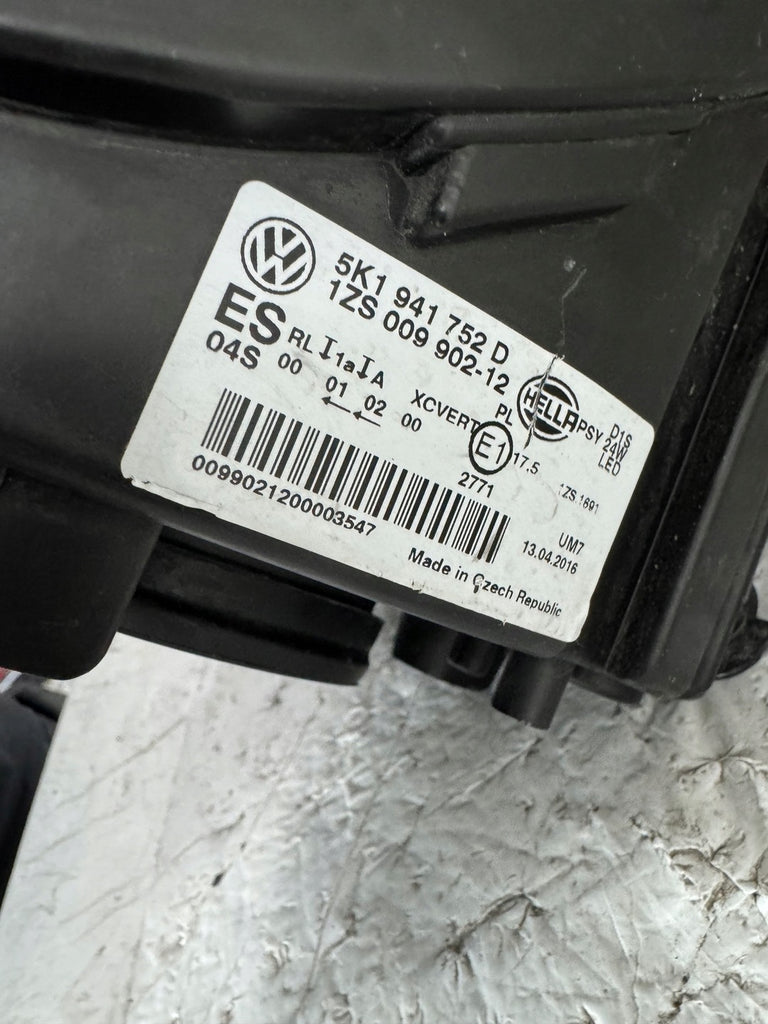 Frontscheinwerfer VW Golf VI 5K1941752D Xenon Rechts Scheinwerfer Headlight SCH7842207962eb