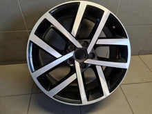 Load image into Gallery viewer, 1x Alufelge 18 Zoll 7.5" 5x112 51ET Glanz Silber 5G0601025CP VW Golf Vii FEL6396950982hn