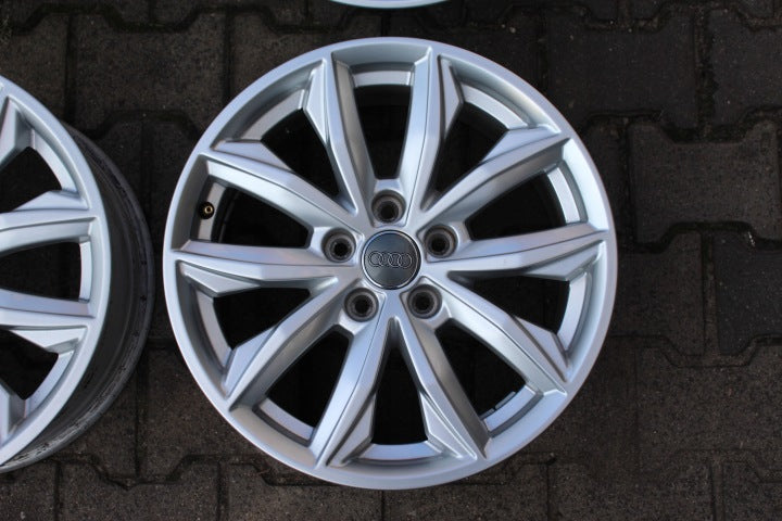 4x Alufelge 17 Zoll 7.0" 5x112 34ET Glanz Silber 80A601025J Audi Q5 Rim Wheel FEL7174182097ey