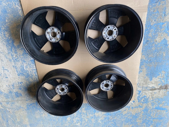 4x Alufelge 19 Zoll 7.5" 5x112 50ET Glanz Schwarz 10A601025H VW Id.3 Rim Wheel FEL9198352380bi