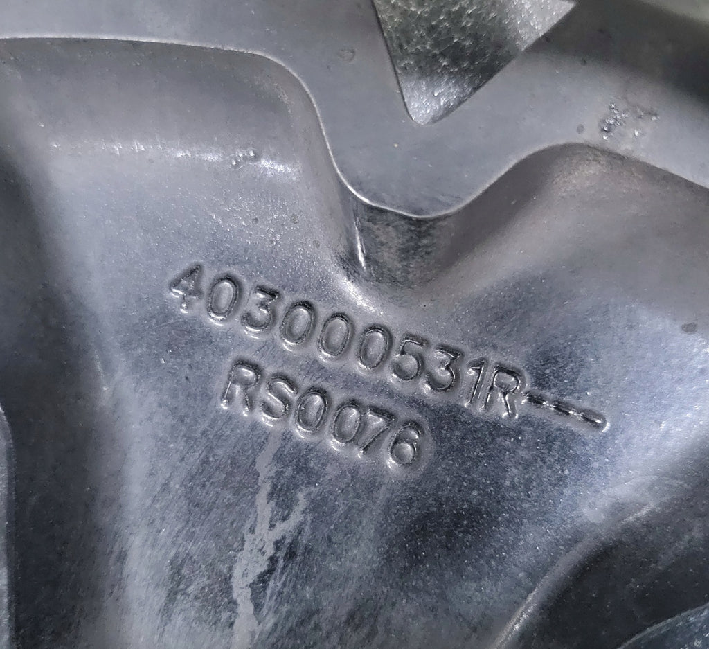 1x Alufelge 17 Zoll 6.5" 5x114.3 50ET Glanz Schwarz 403000531R Dacia Duster FEL4947619914ts