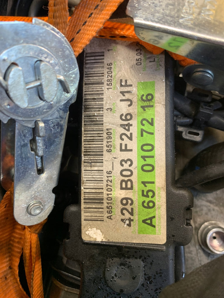 Motor Mercedes-Benz W205 W204 W246 651901 2.2 CDI 140TKm Diesel Engine Komplett