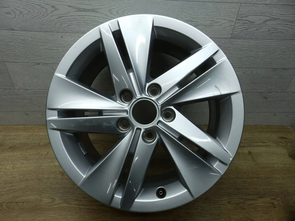 1x Alufelge 16 Zoll 7.0" 5x112 48ET Glanz Silber 5H0601025 VW Golf Viii