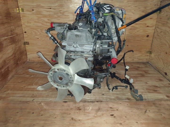 Motor Toyota Land Cruiser 80 1FZ-FE 4.5 122TKm 1996 Benzin Engine Komplett MOT2738990893pe