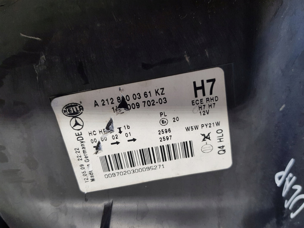 Frontscheinwerfer Mercedes-Benz W212 A2128200361 Ein Stück (Rechts oder Links) SCH9052053599nt