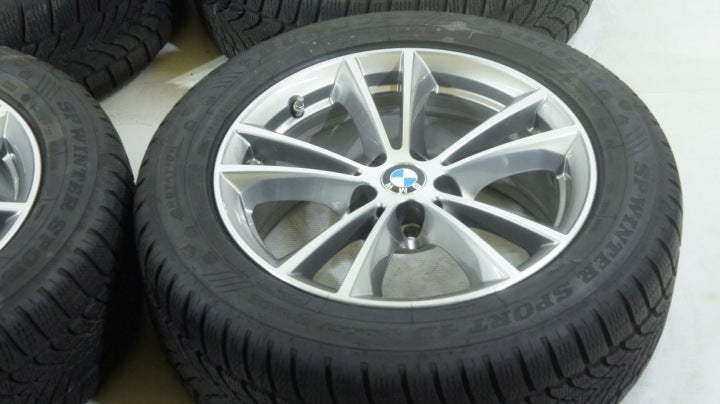 4x Alufelge 17 Zoll 7.5" 5x112 27ET Glanz Silber BMW Rim Wheel FEL4765743716qb