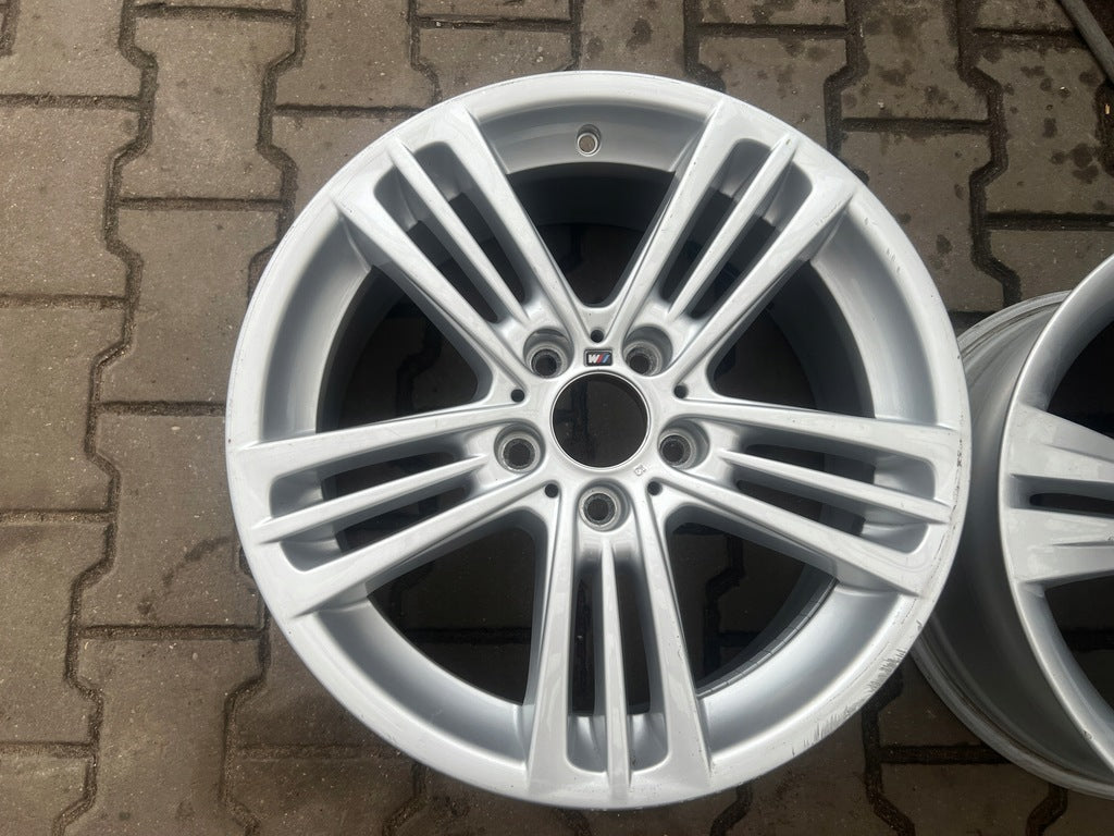 1x Alufelge 19 Zoll 8.0" 5x120 43ET Glanz Silber 7844249 BMW X3 Rim Wheel FEL6916054924hu