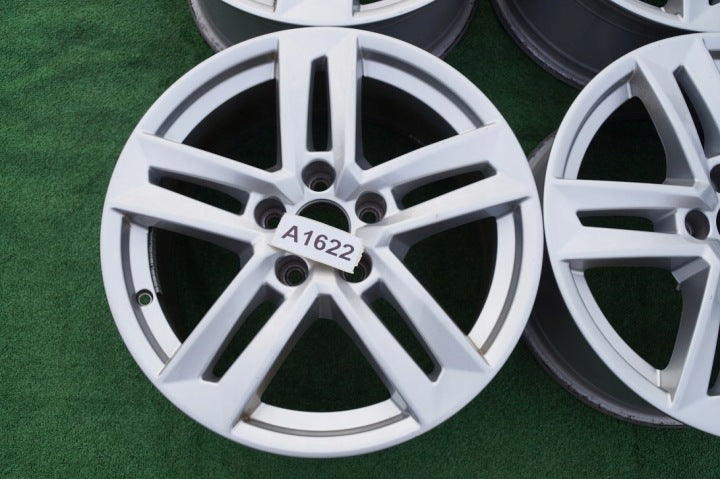 4x Alufelge 17 Zoll 7.0" 5x112 42ET Glanz Silber 8W0601025P Audi A4 B9 Rim Wheel FEL2980219024zv