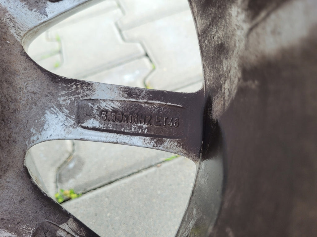 1x Alufelge 16 Zoll 6.5" 5x112 8V0601025BW Audi A3 Rim Wheel FEL7885436743pt