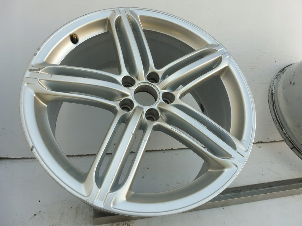 1x Alufelge 20 Zoll 8.5" 5x112 45ET Glanz Silber 4G0601025 Audi A6 Rim Wheel