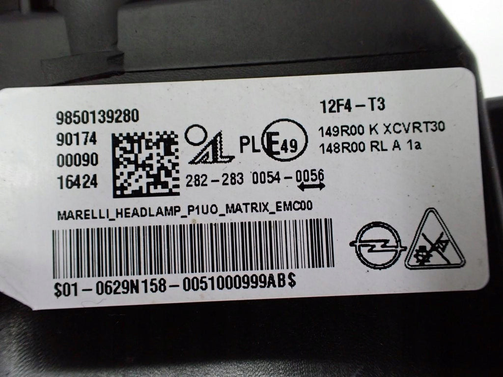 Frontscheinwerfer Opel Grandland X 9850139280 LED Rechts Scheinwerfer Headlight SCH8305973324jh