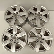 Laden Sie das Bild in den Galerie-Viewer, 4x Alufelge 17 Zoll 7.5" 5x112 37ET Glanz Silber 4G0601025L Audi A6 Rim Wheel FEL2105206552mj