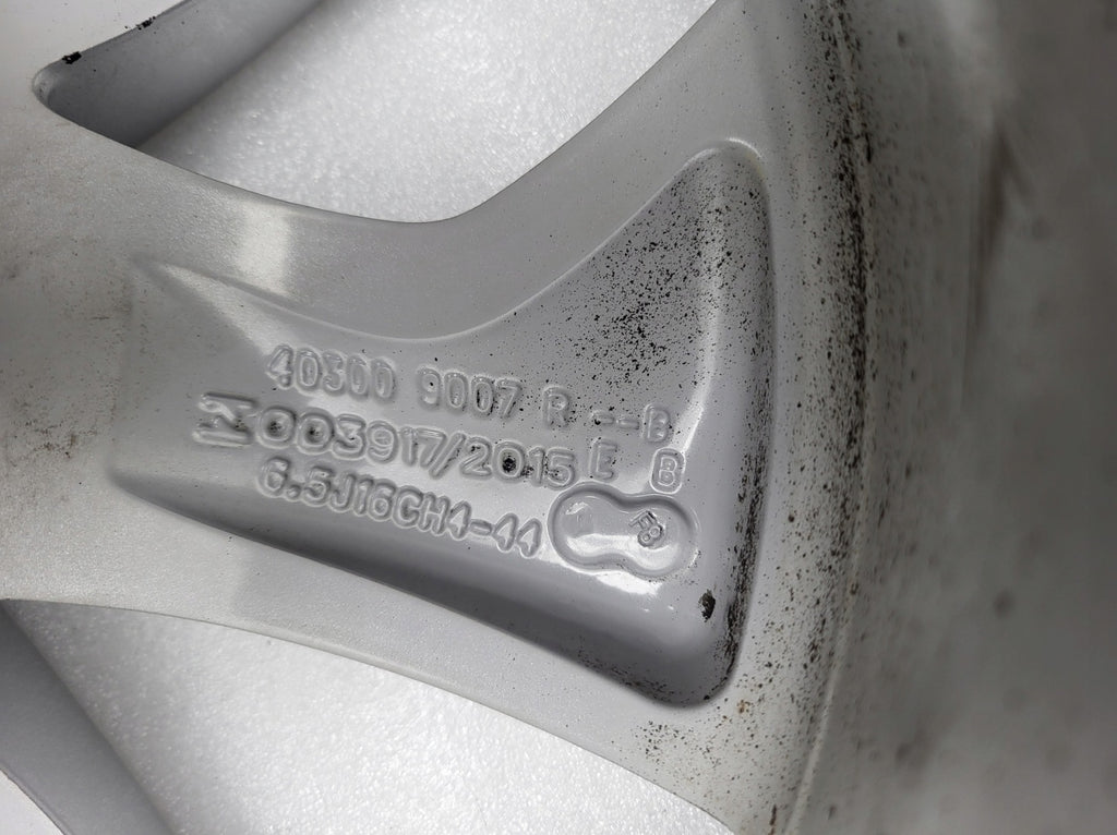 1x Alufelge 16 Zoll 6.5" 4x100 44ET 403009007R Renault Clio Iv Rim Wheel FEL8375270353il