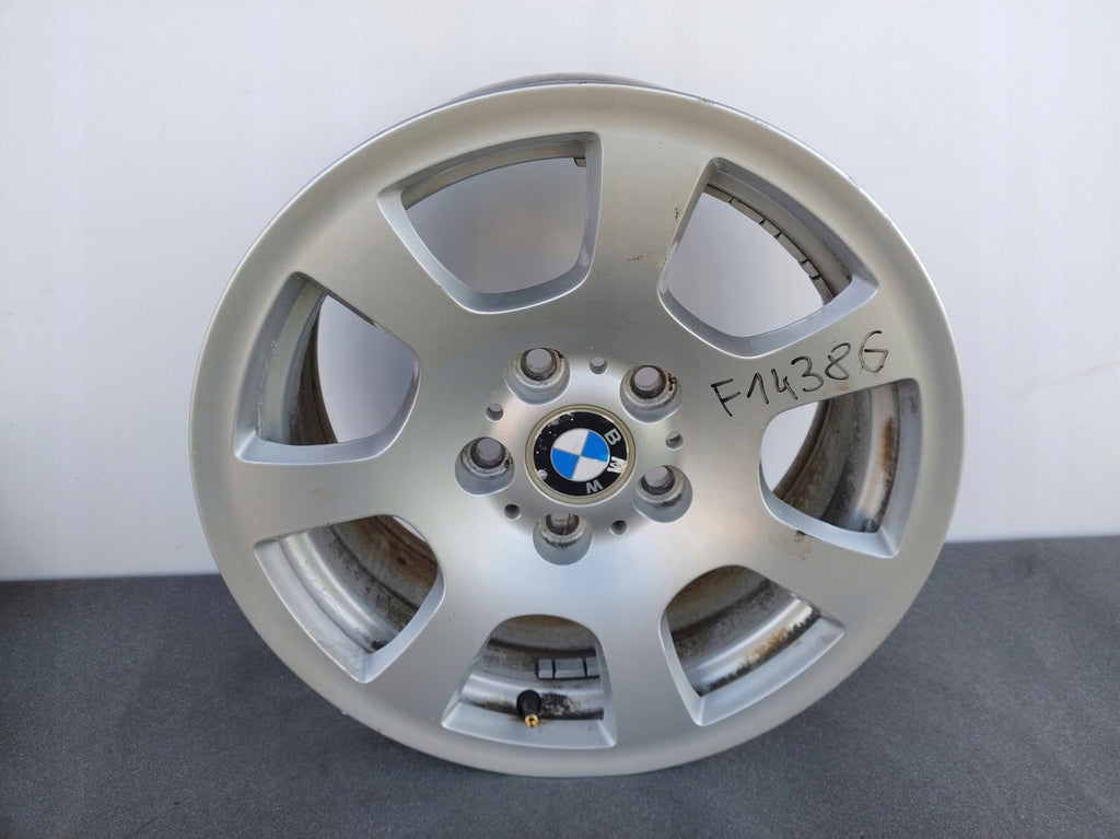 1x Alufelge 16 Zoll 7.0" 5x120 20ET Glanz Silber 6762000 BMW E36 Rim Wheel